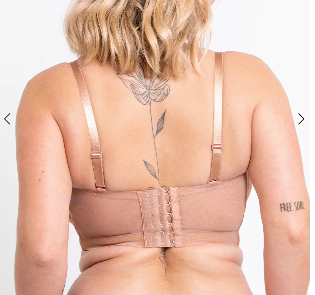 Soutien gorge sans bretelle- Ajustable avec bretelles